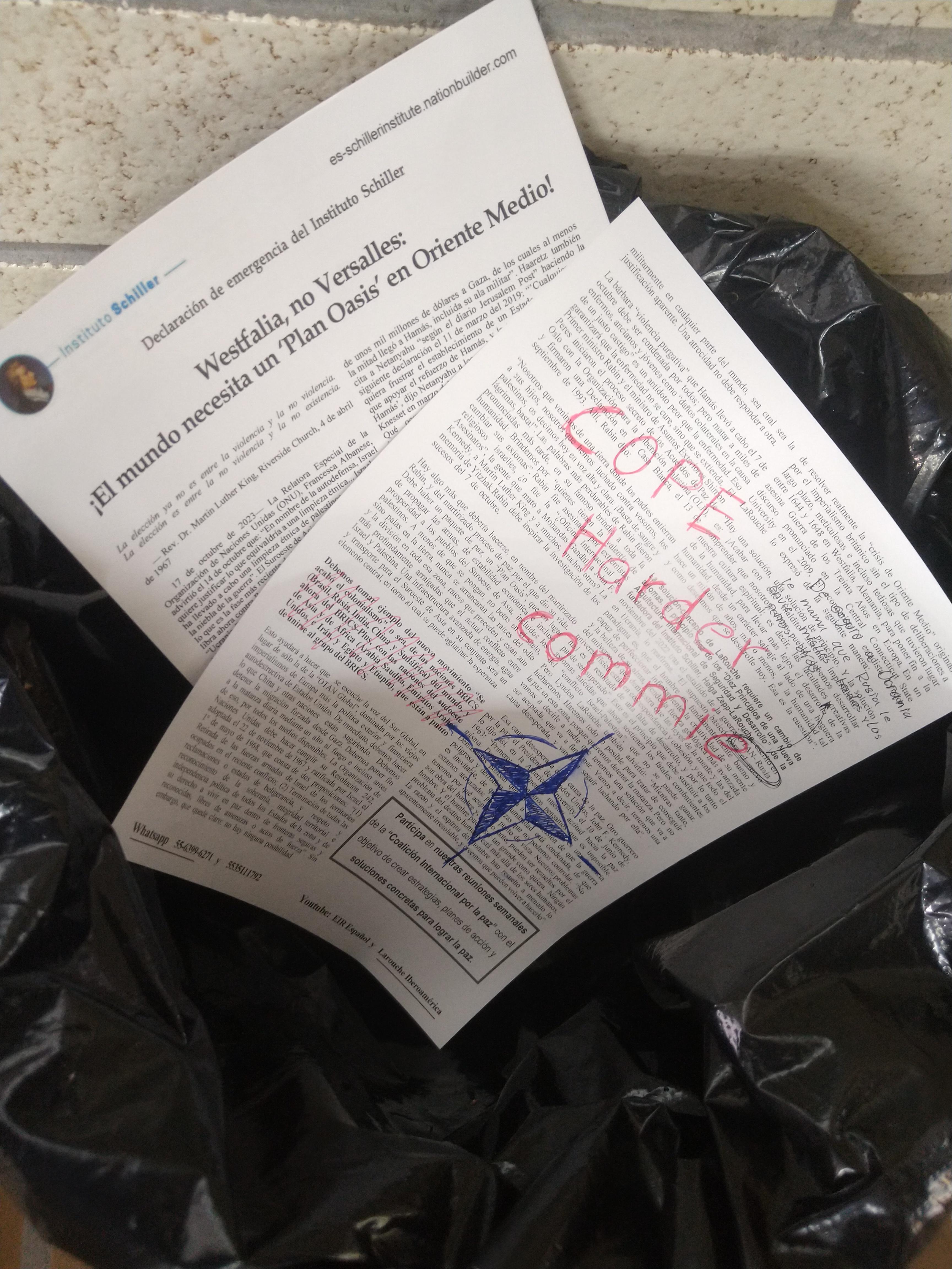 Someone tried to do BRICS propaganda at my university and ...